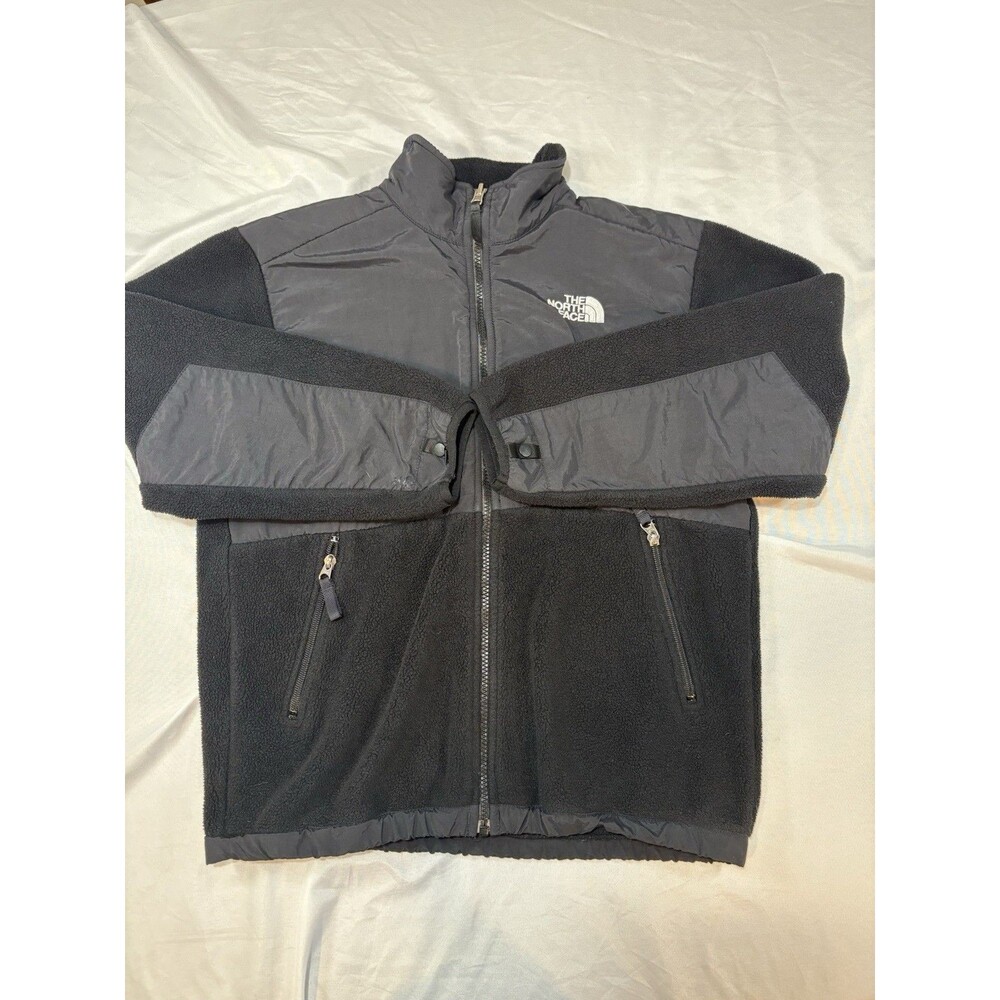 The North Face Denali Polartec Fleece Jacket Boys Large Black Full-Zip